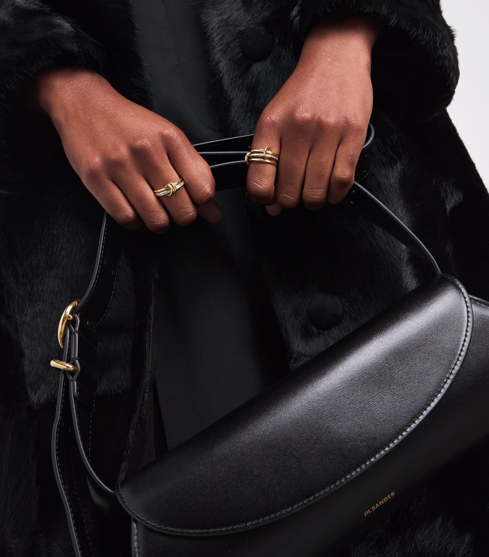 Yellow Gold and Diamond Sonja Ring