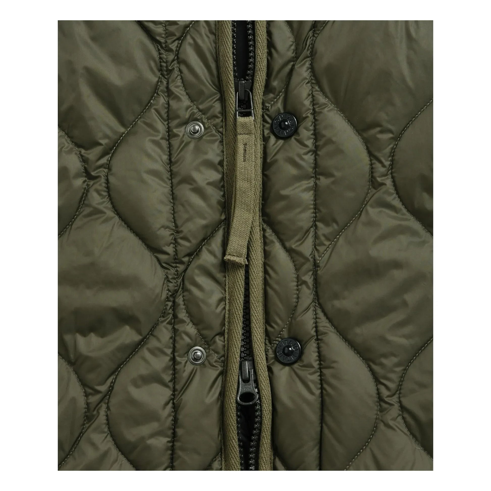 Taion - M65 Liner W-Zip Military Jacket | Olive
