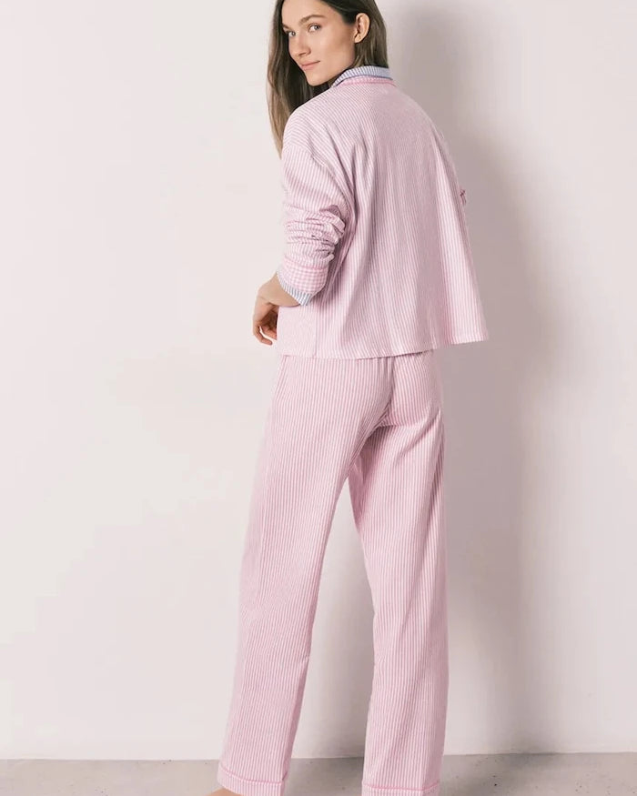 women'secret kadın pamuklu iki parçalı pijama