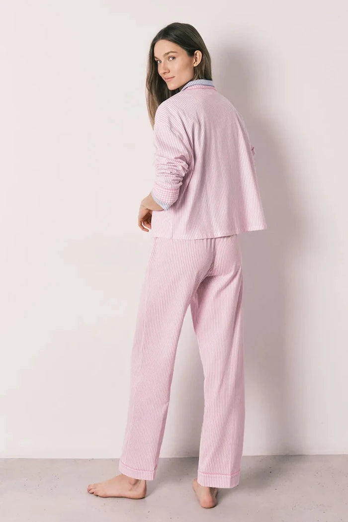 women'secret kadın pamuklu iki parçalı pijama