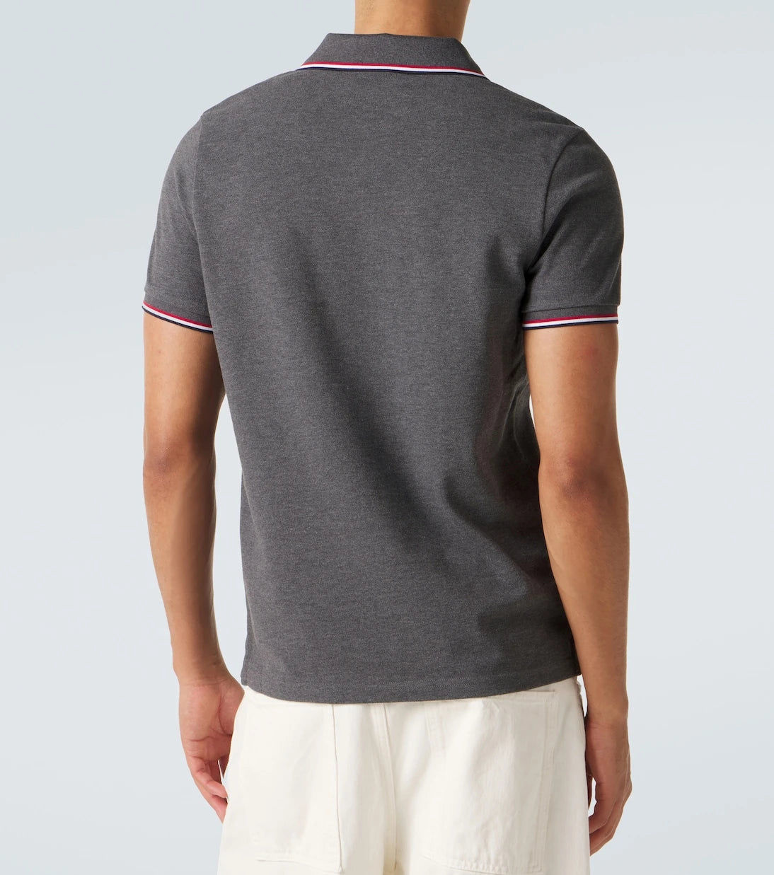 Moncler - Logo cotton piqué polo shirt