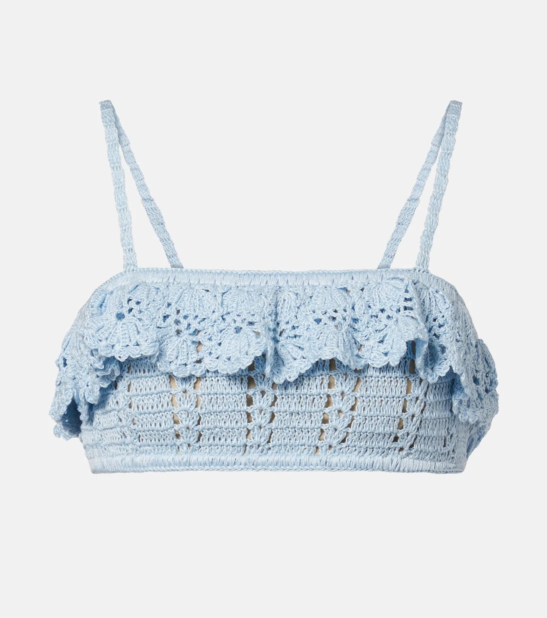 Anna Kosturova - Crochet cotton bra top