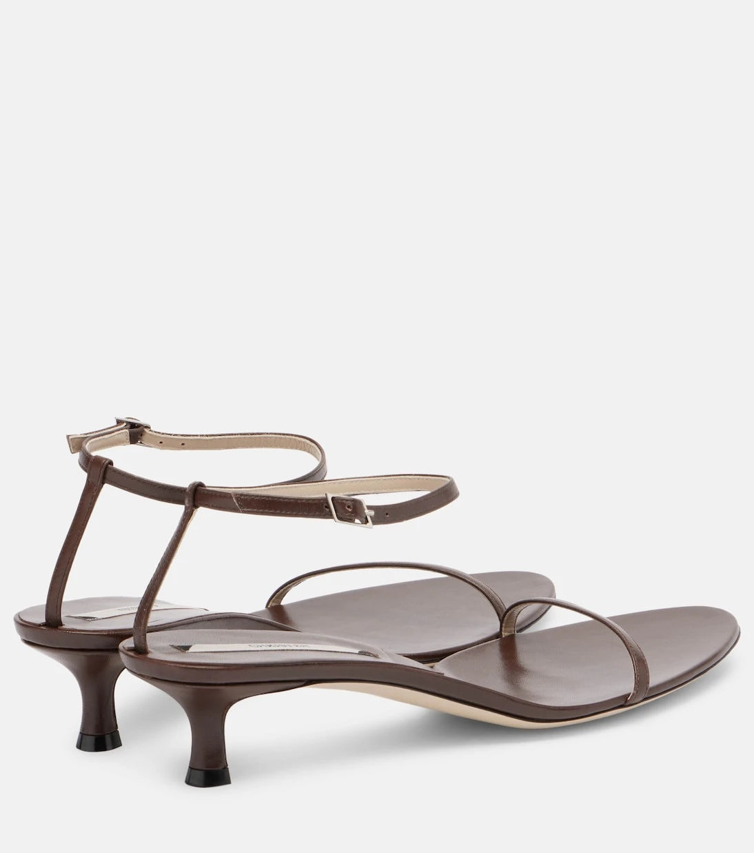 Christen - Double Strap 35 leather sandals