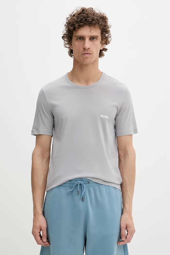 HUGO erkek pamuklu T-SHIRT RN TRIPLET P 3'lü