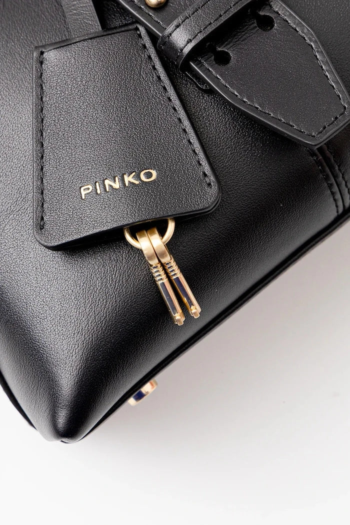 Кожена чанта Pinko Horizontal