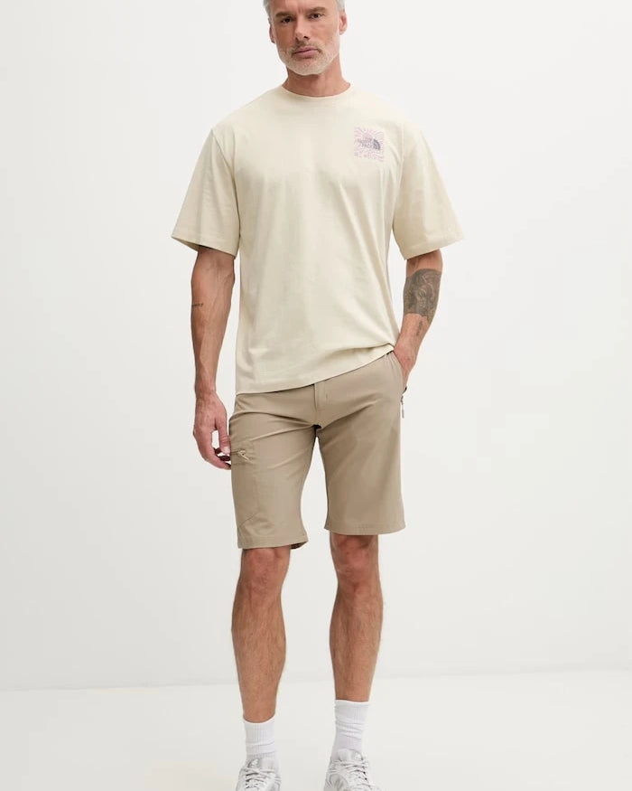 The North Face erkek pamuklu tişört SUN OVERSIZE