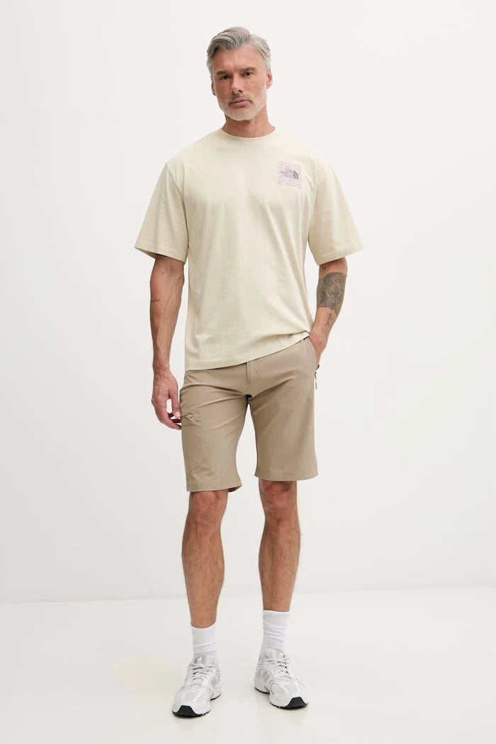 The North Face erkek pamuklu tişört SUN OVERSIZE