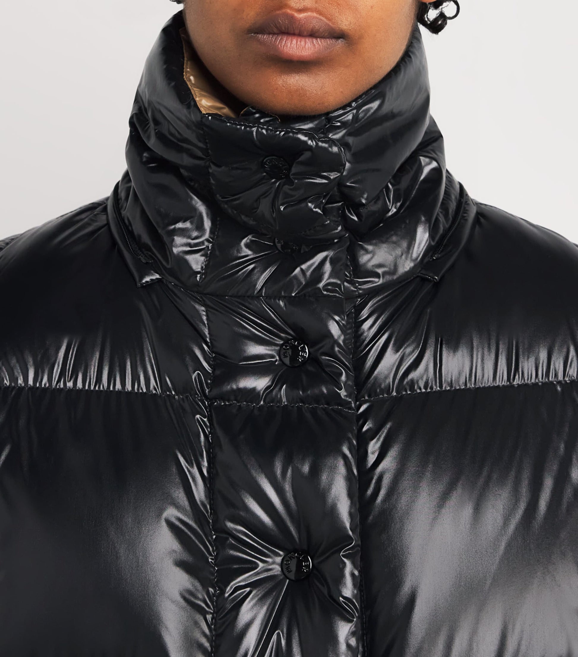 Black Down Hooded Parnaiba Coat