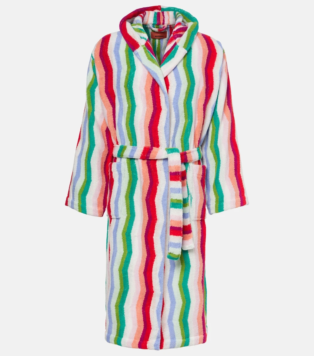 Missoni - Wave cotton terry bathrobe