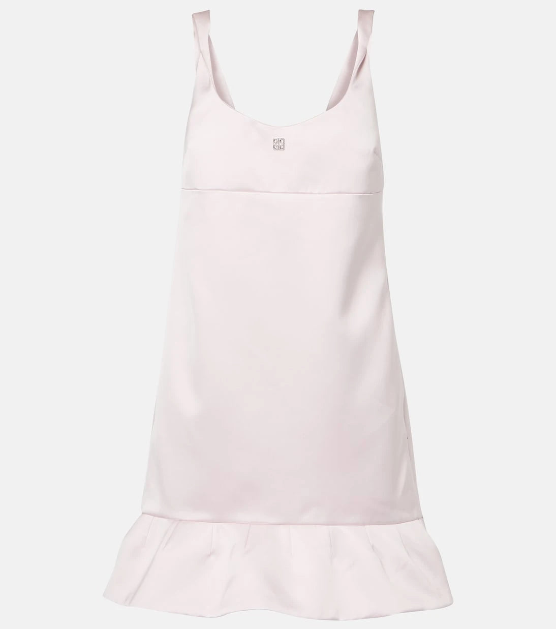 Givenchy - 4G ruffle satin minidress