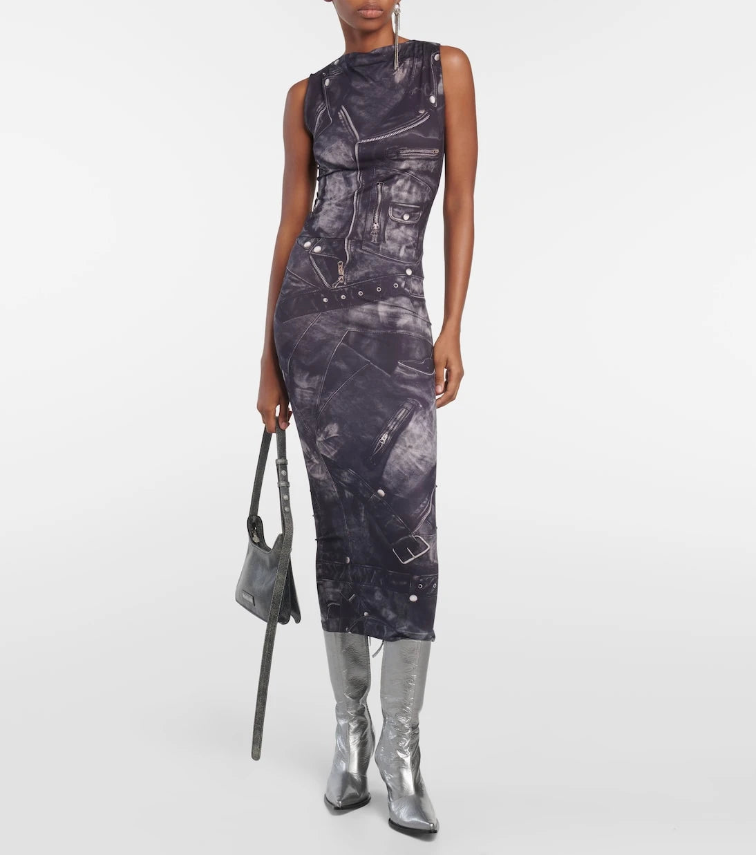 Acne Studios - Metallic leather ankle boots