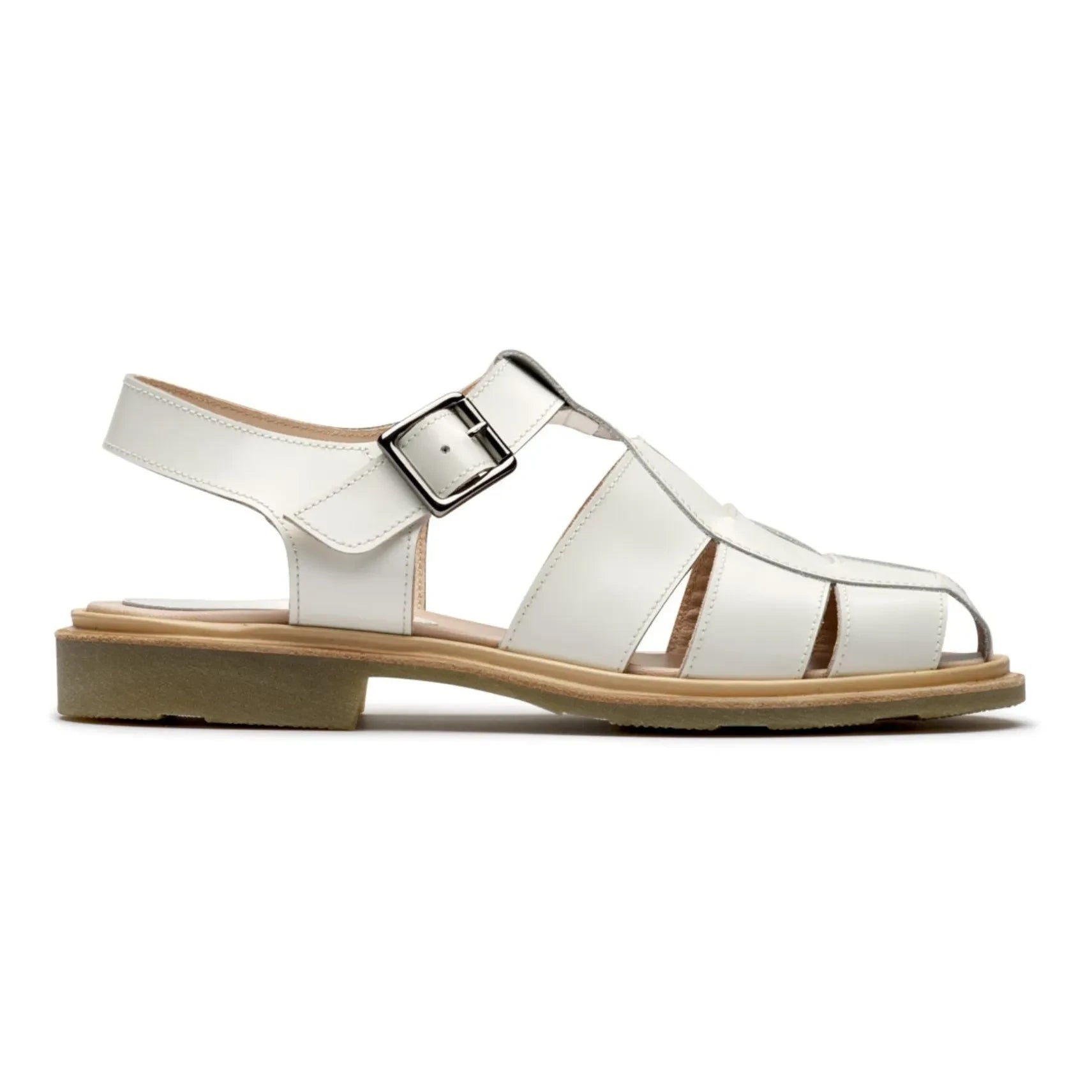 Paraboot - Iberis Gloss Sandals | White