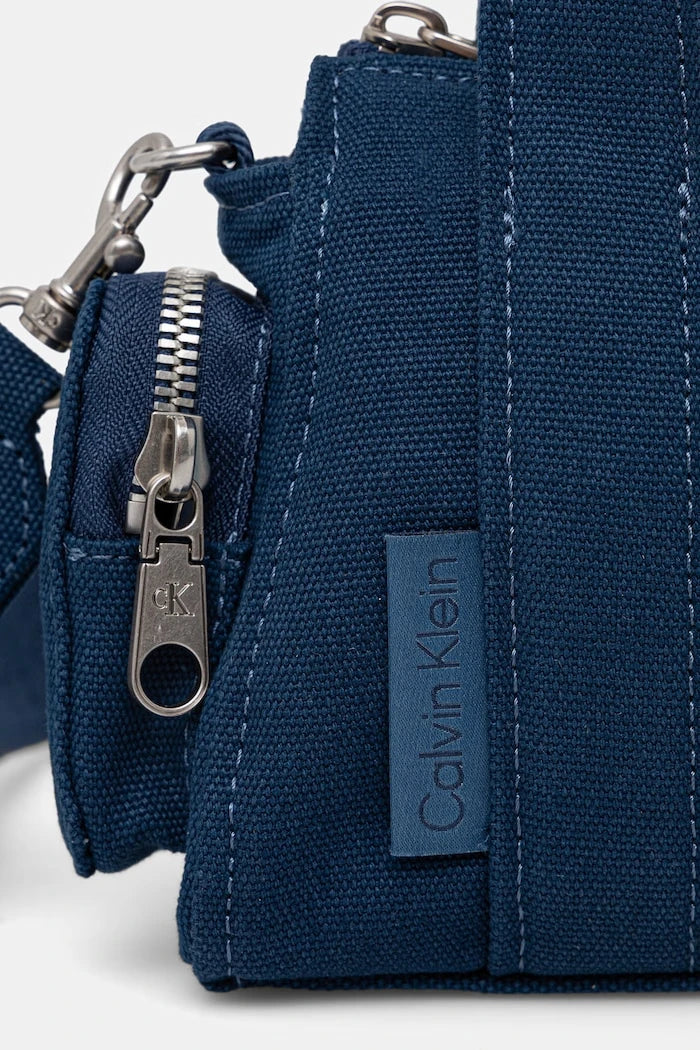 Calvin Klein чанта crossbody дамска от памук