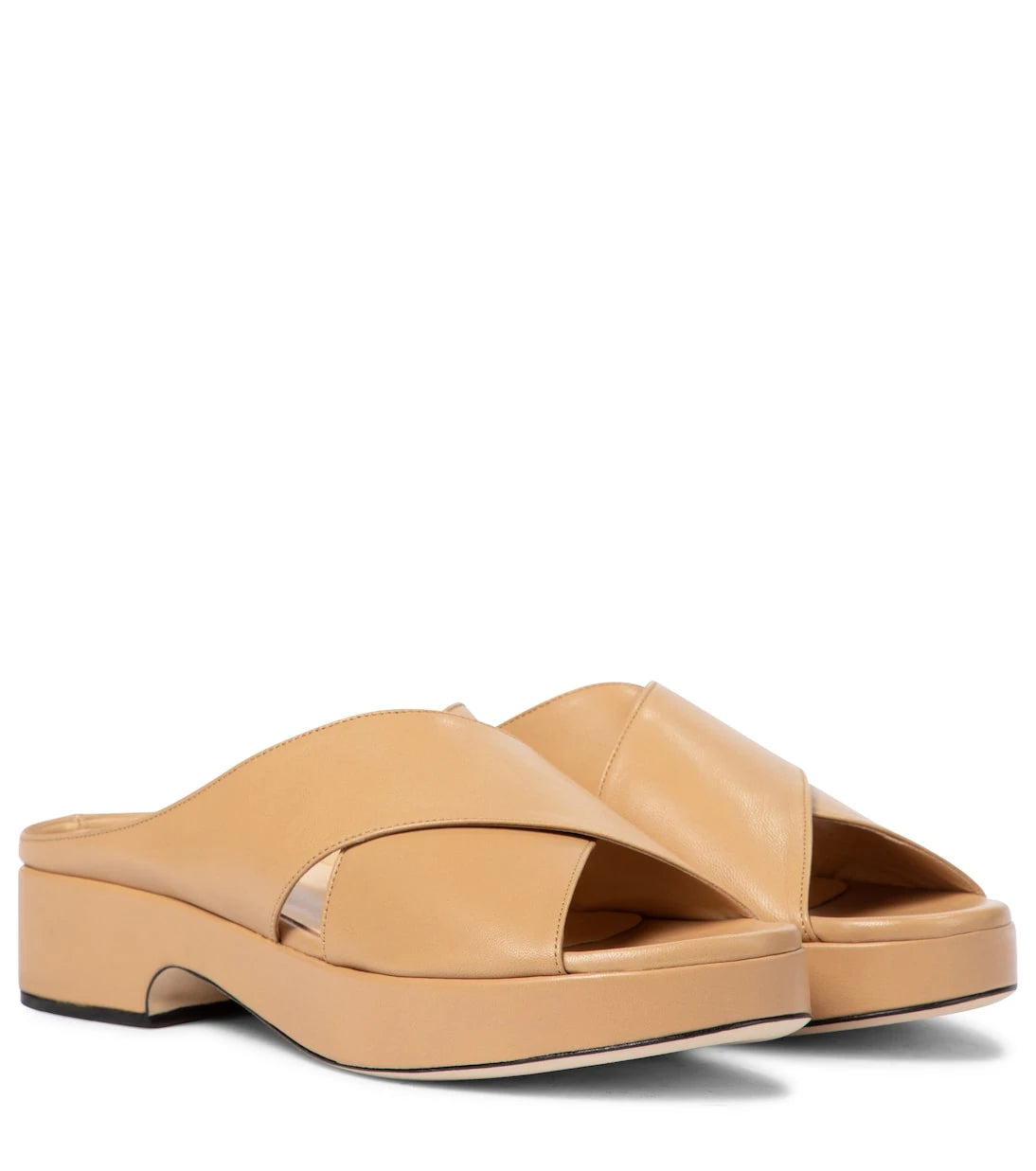 By Far - Iggy leather platform sandals