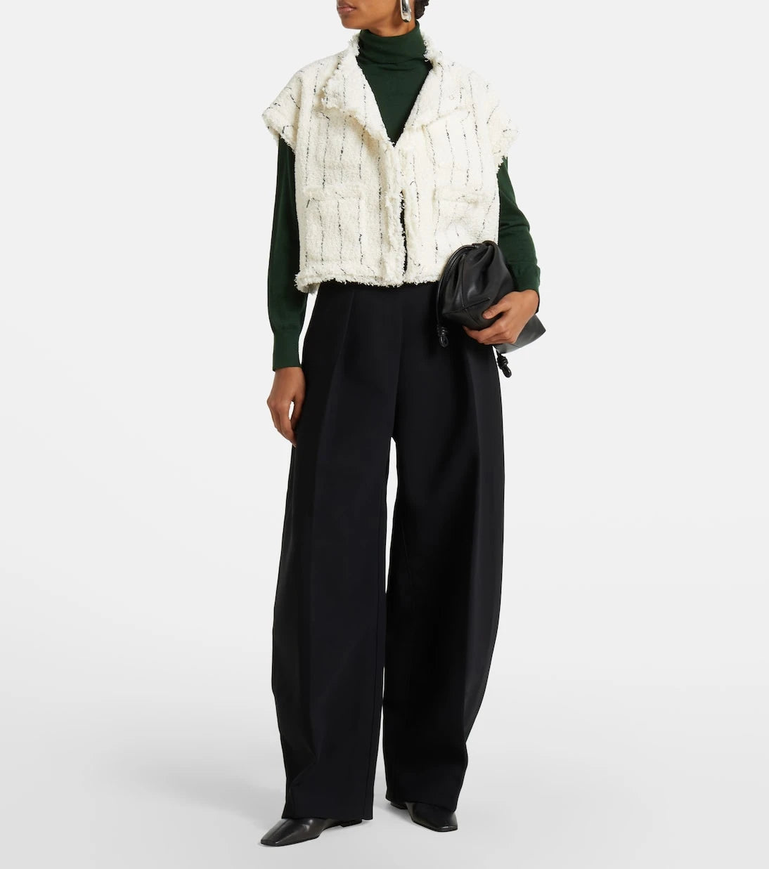 Sacai - Tweed vest