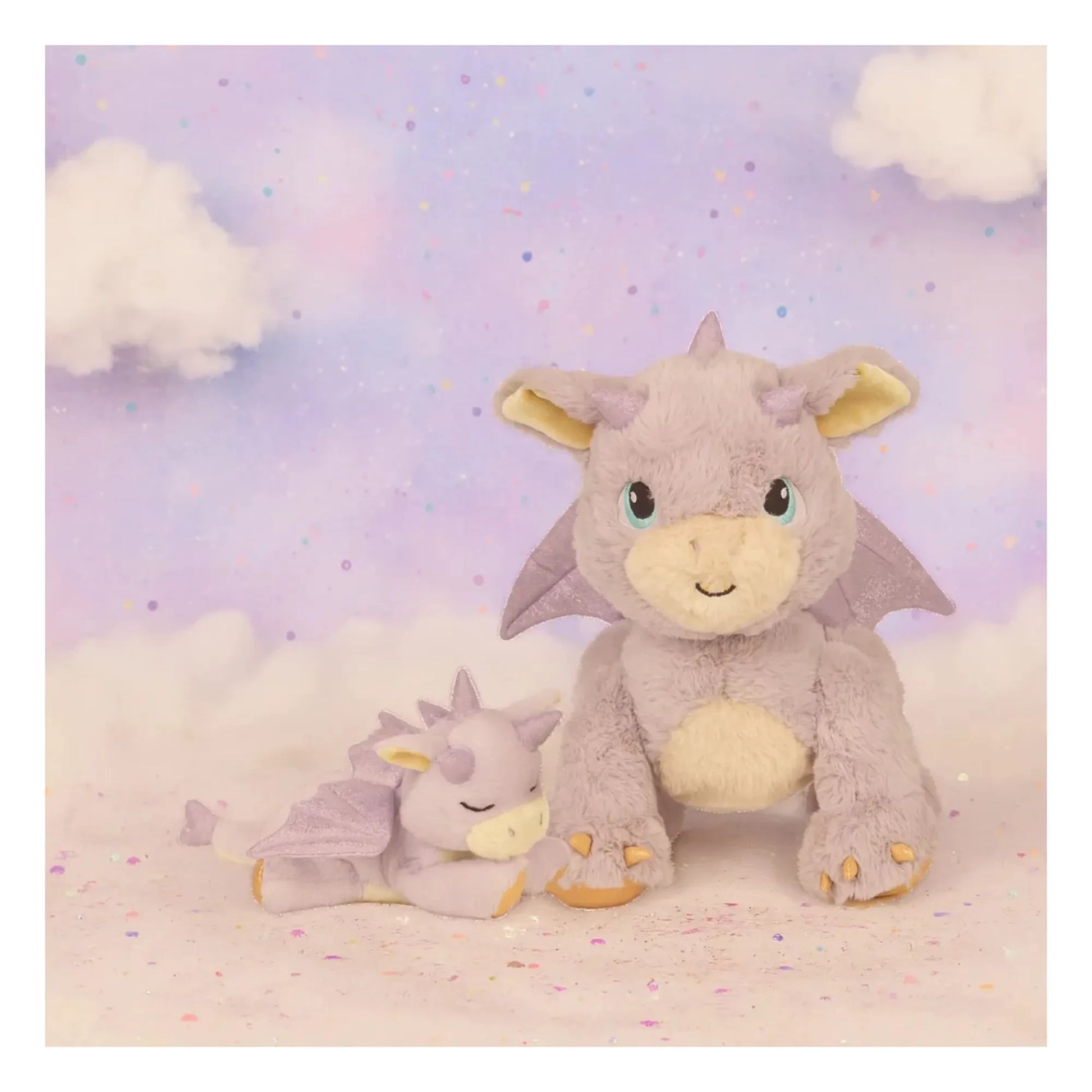 Olli Ella - Misty Dragon plush | Lavender