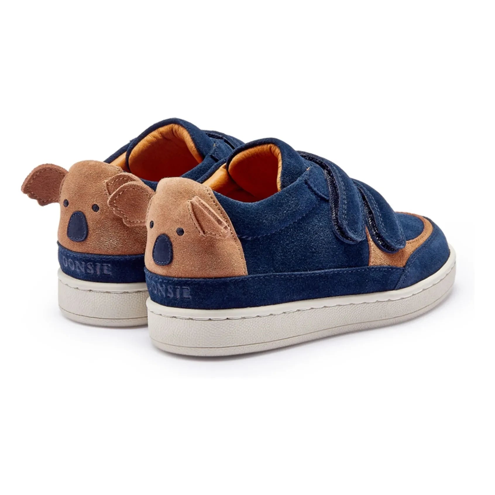 Donsje - Rinou Koala Suede Scratch Sneakers | Midnight blue