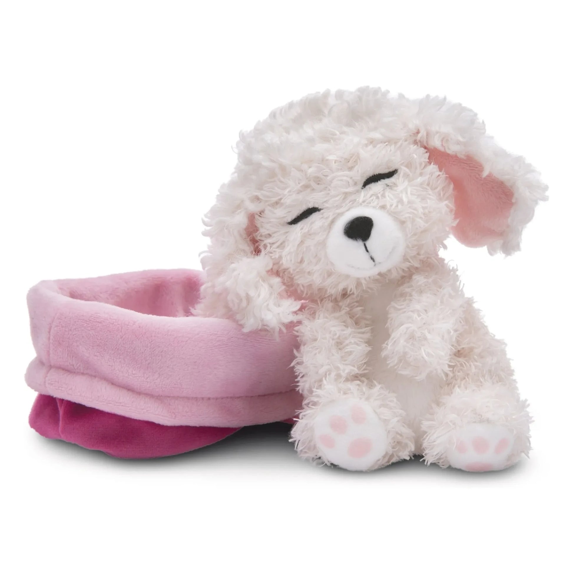 Nici - Poodle plush - Sleeping Pets | White