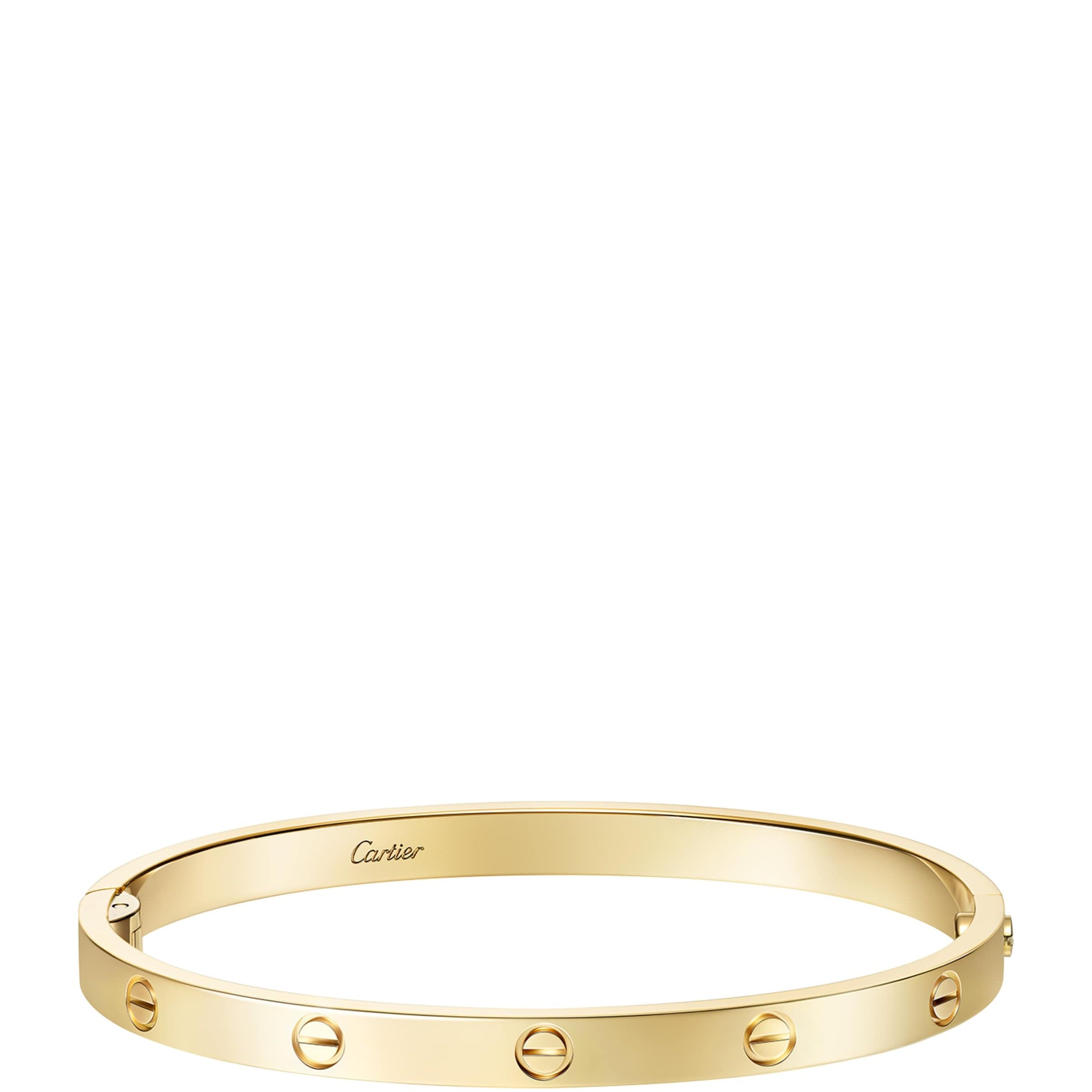 LOVE Medium Yellow Gold Bracelet