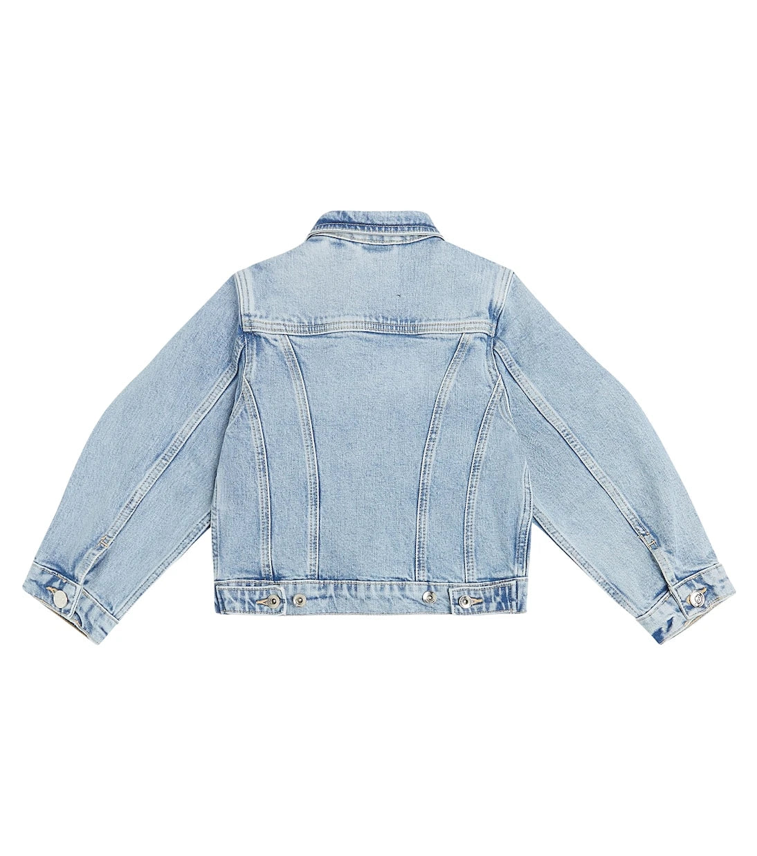 Scotch & Soda Kids - جاكيت جينز بأكمام منفوشة
