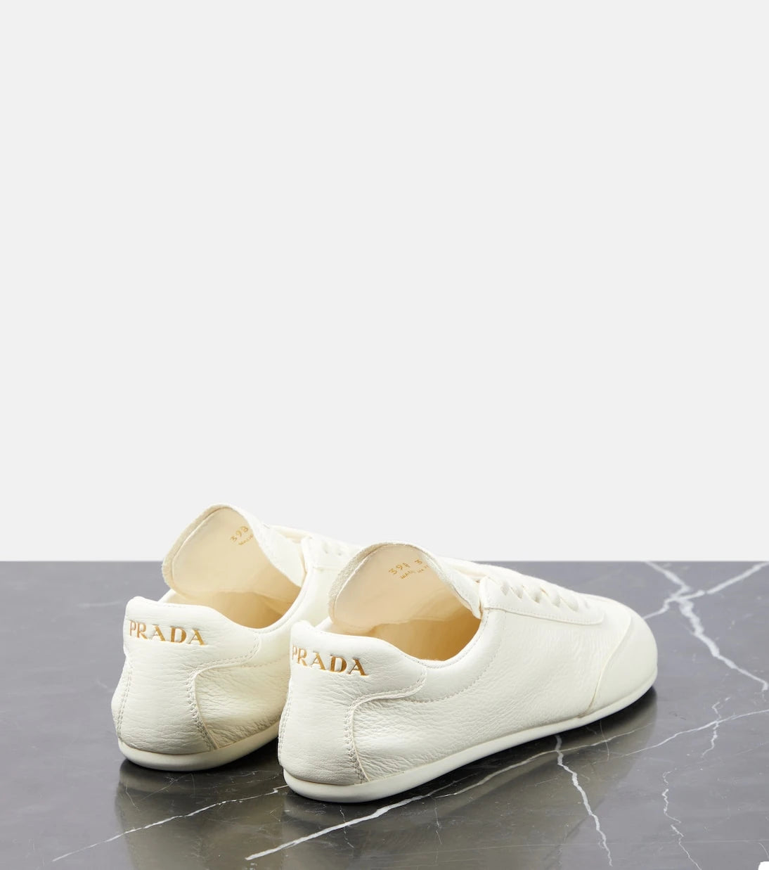 Prada - Leather sneakers