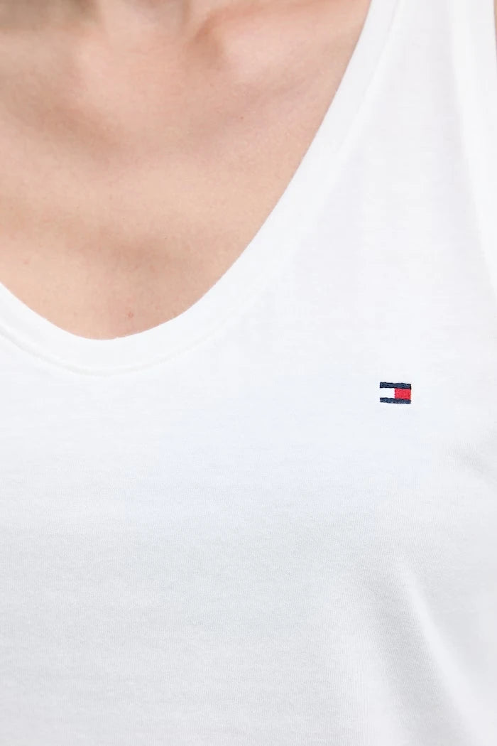 Tommy Hilfiger топ дамски от памук