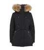 Mackage Black Fur-Trim Jeni-FZ Down Coat