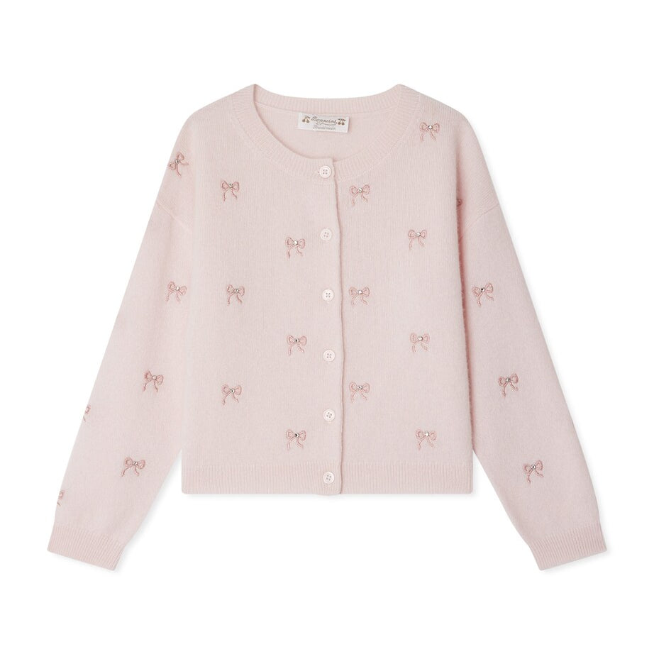Cashmere Embroidered Jabara Cardigan (4-8 Years)