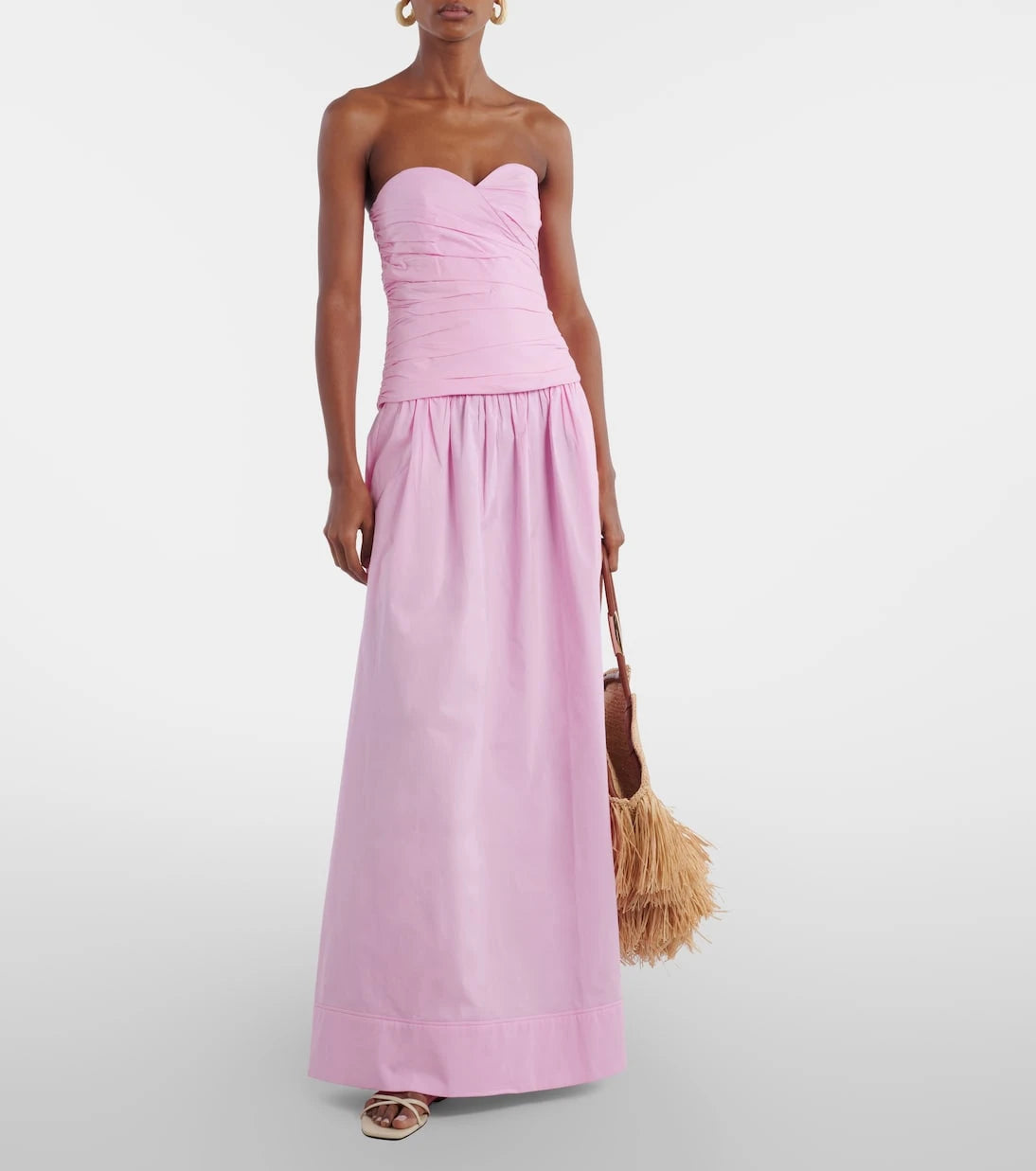 Adriana Degreas - Opulence cotton maxi skirt