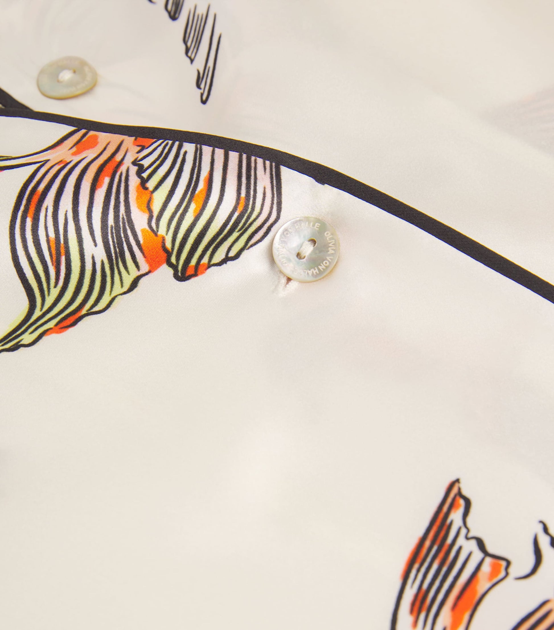 Olivia von Halle Multi Silk Ingo Cora Pyjama Set