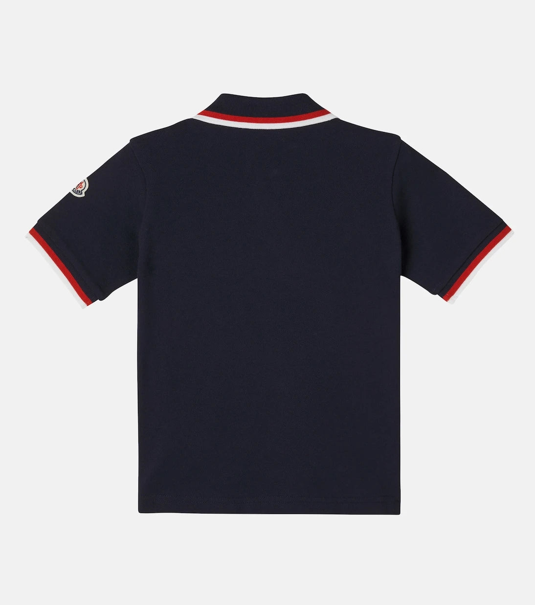 Moncler Enfant - Cotton piqué polo shirt
