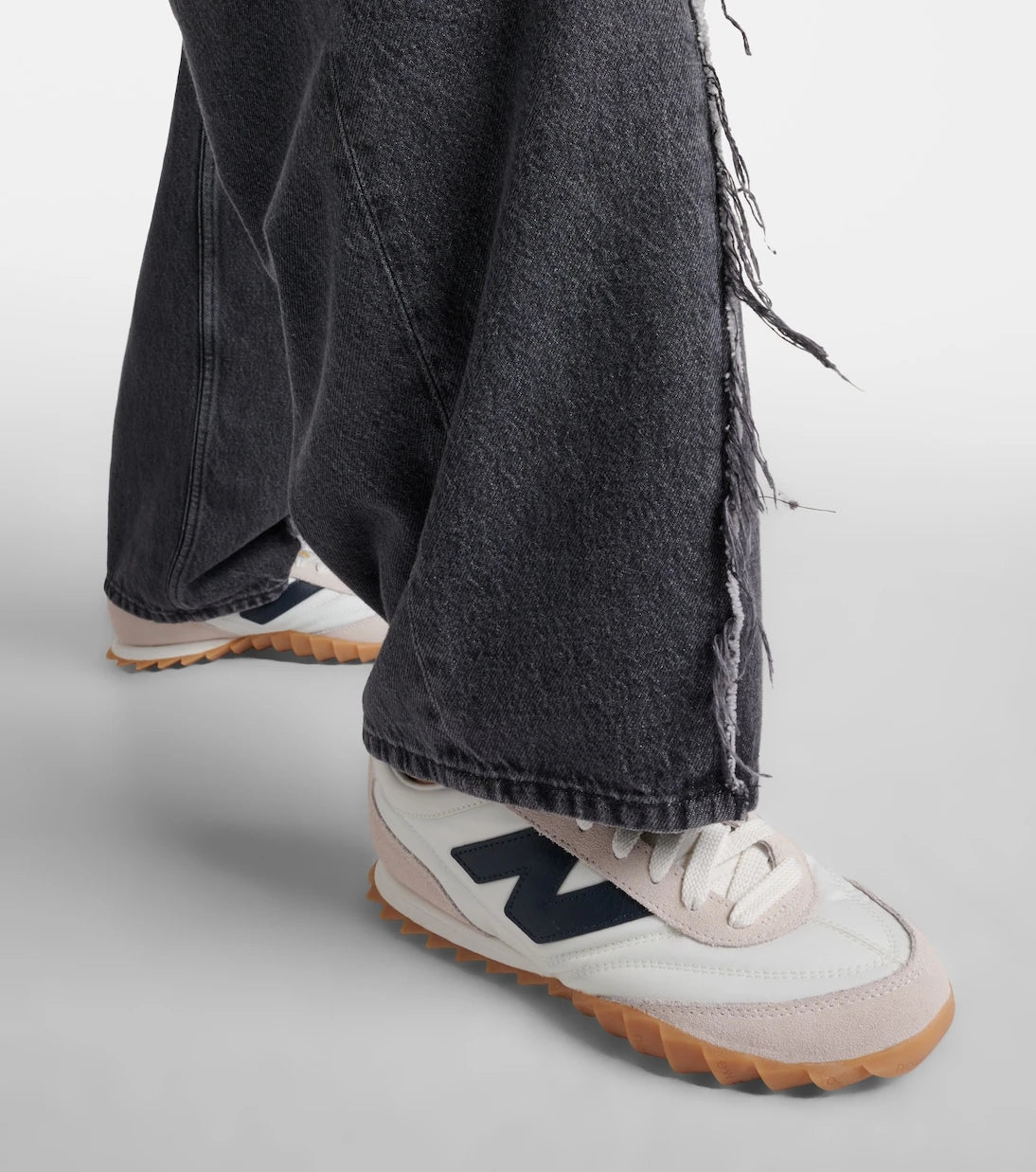 New Balance - RC30 suede-trimmed sneakers