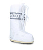 White Nylon Icon Moon Boots