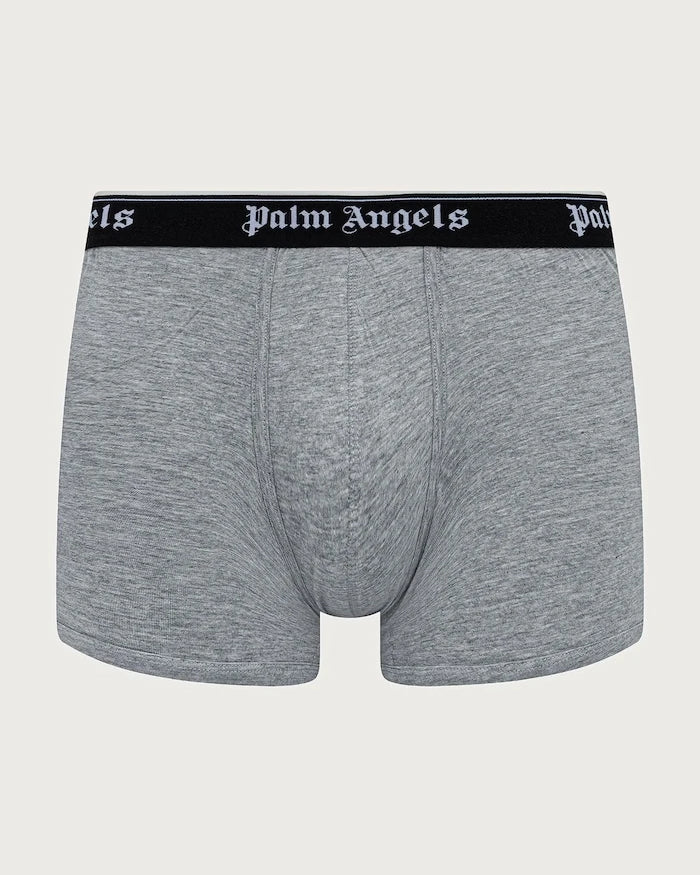 Palm Angels Erkek Dar Boxer 3'lü Pamuklu