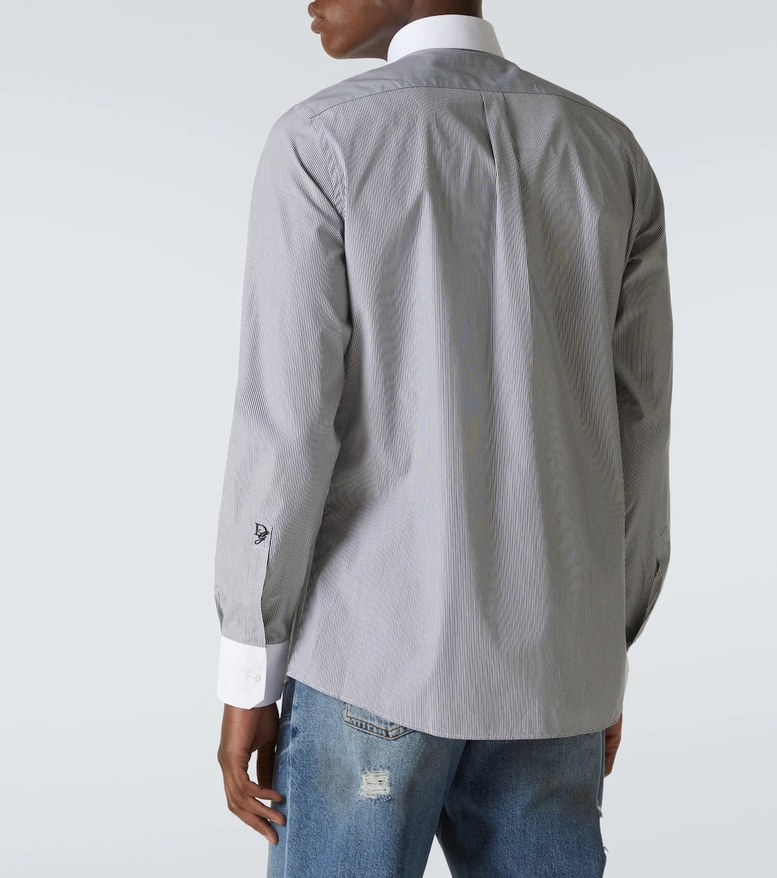 Dolce&Gabbana - Striped cotton poplin shirt