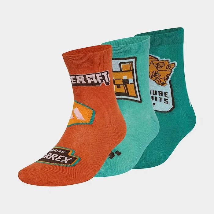 adidas Performance чорапи за деца MINECRAFT 3 броя