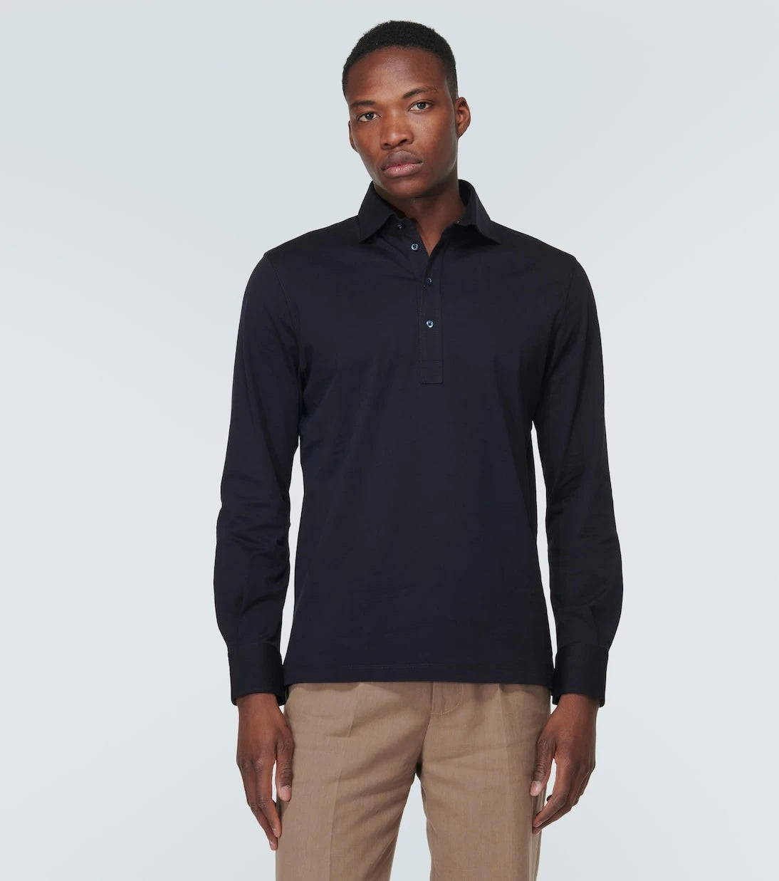 Brunello Cucinelli - Cotton polo sweater