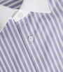 Eton Supima Cotton Twill Bengal Stripe Shirt