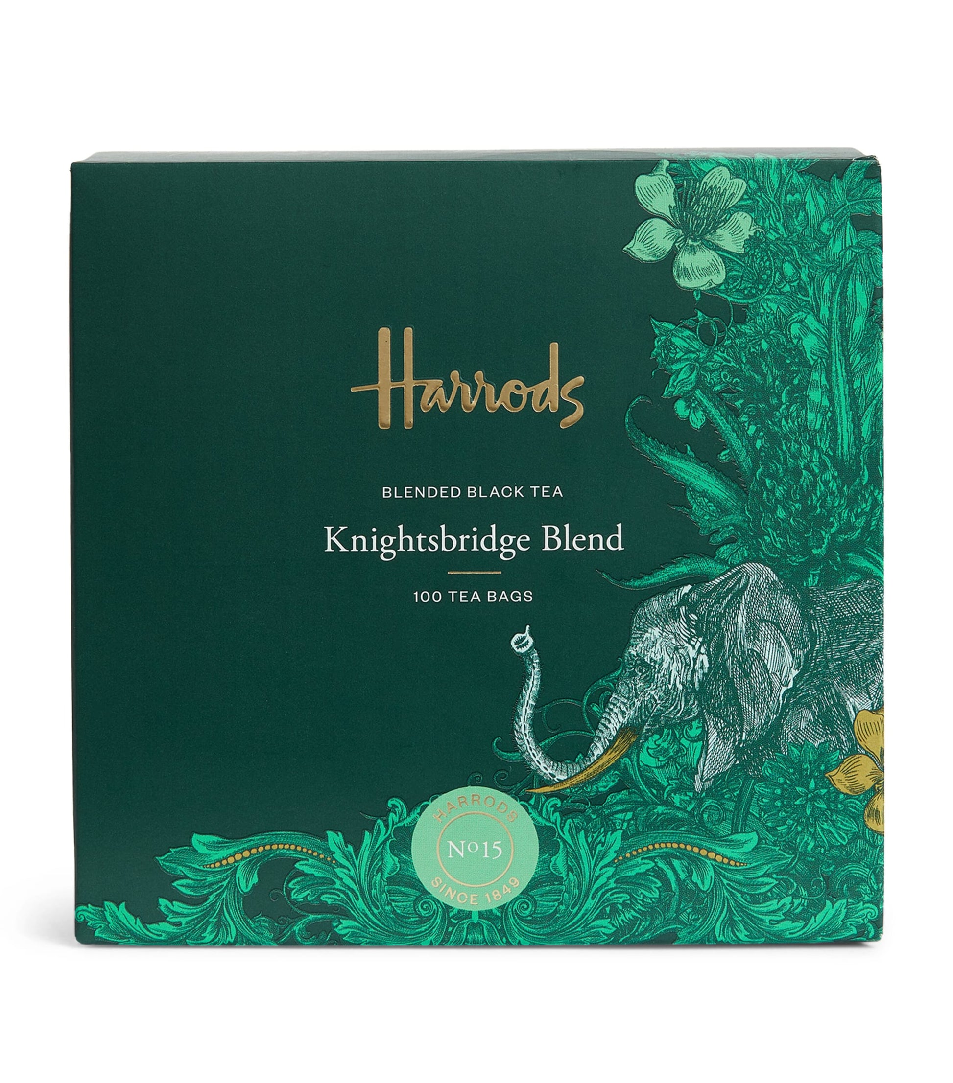Harrods No.15 Knightsbridge Blend Tea (100 Tea Bags)