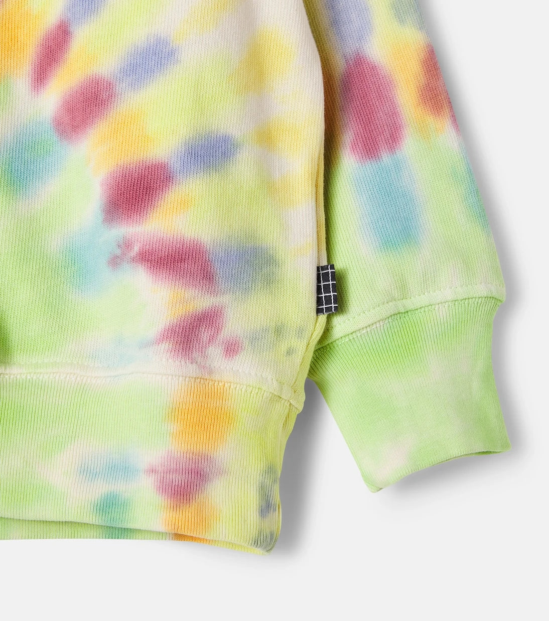 Molo - Memphis tie-dye cotton sweatshirt