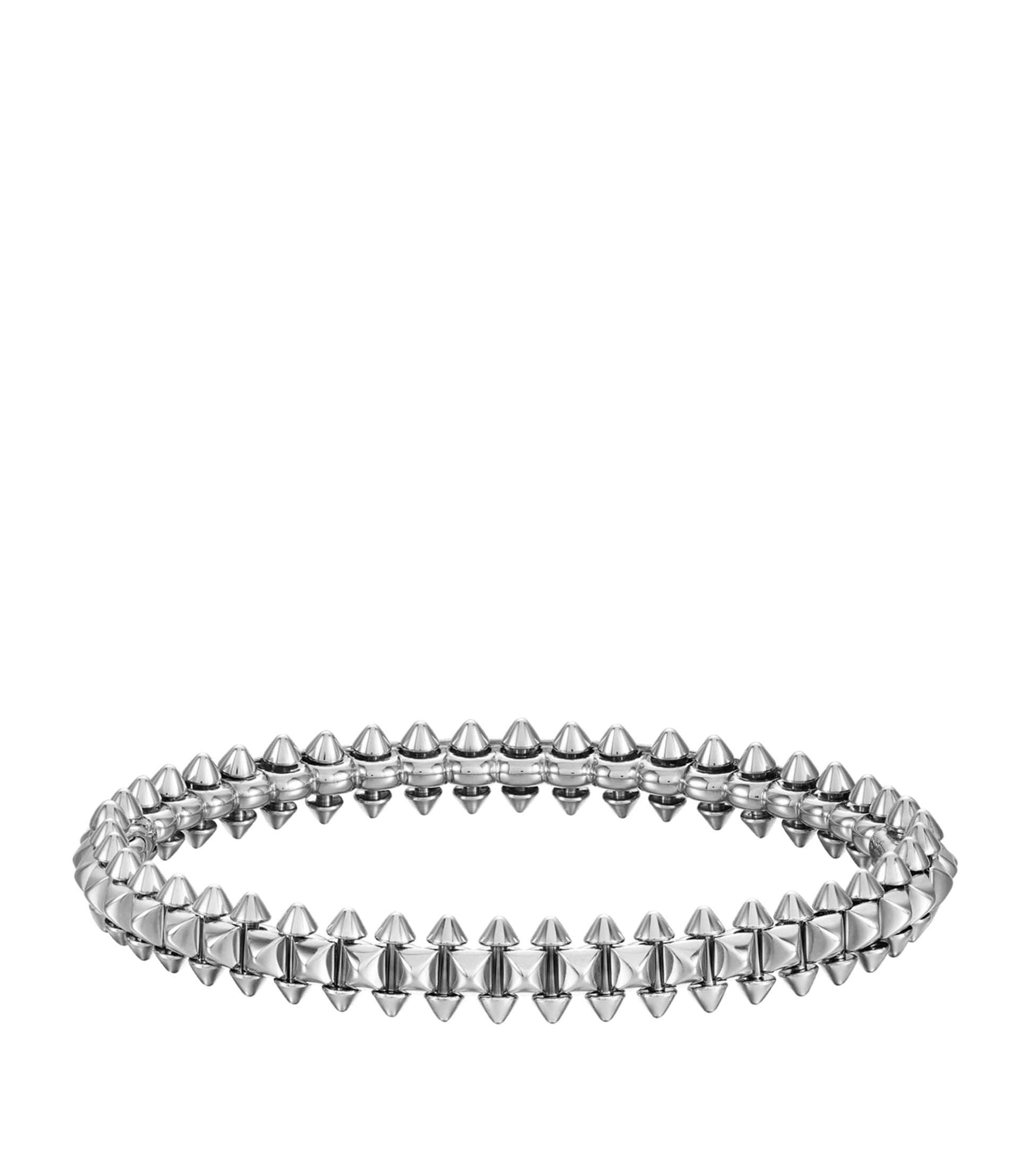 Medium White Gold Clash de Cartier Bracelet