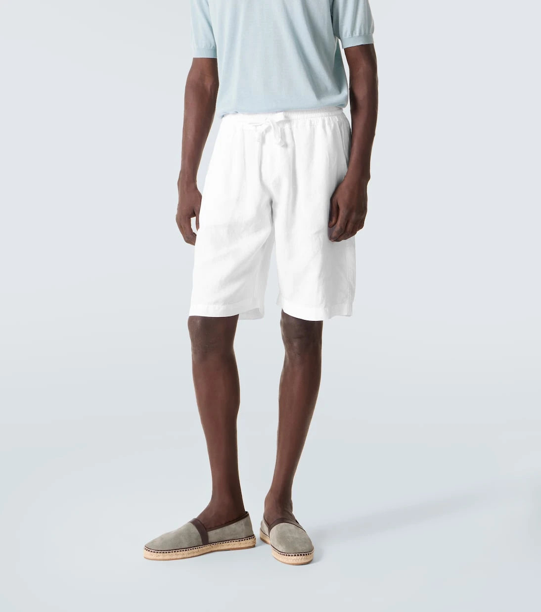 Fedeli - Vico linen Bermuda shorts
