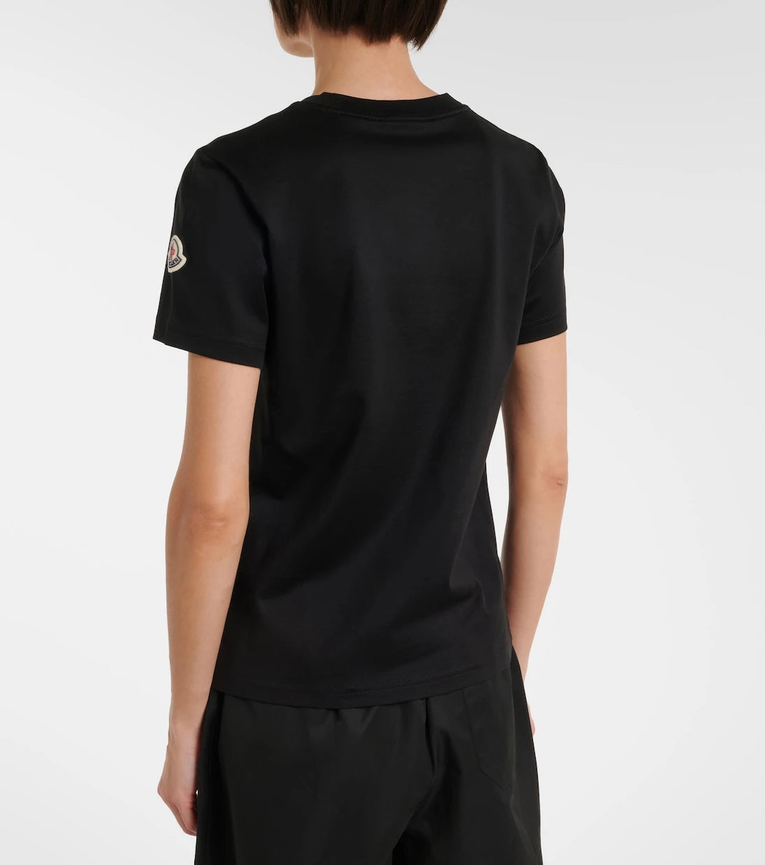 Moncler - Logo cotton jersey T-shirt