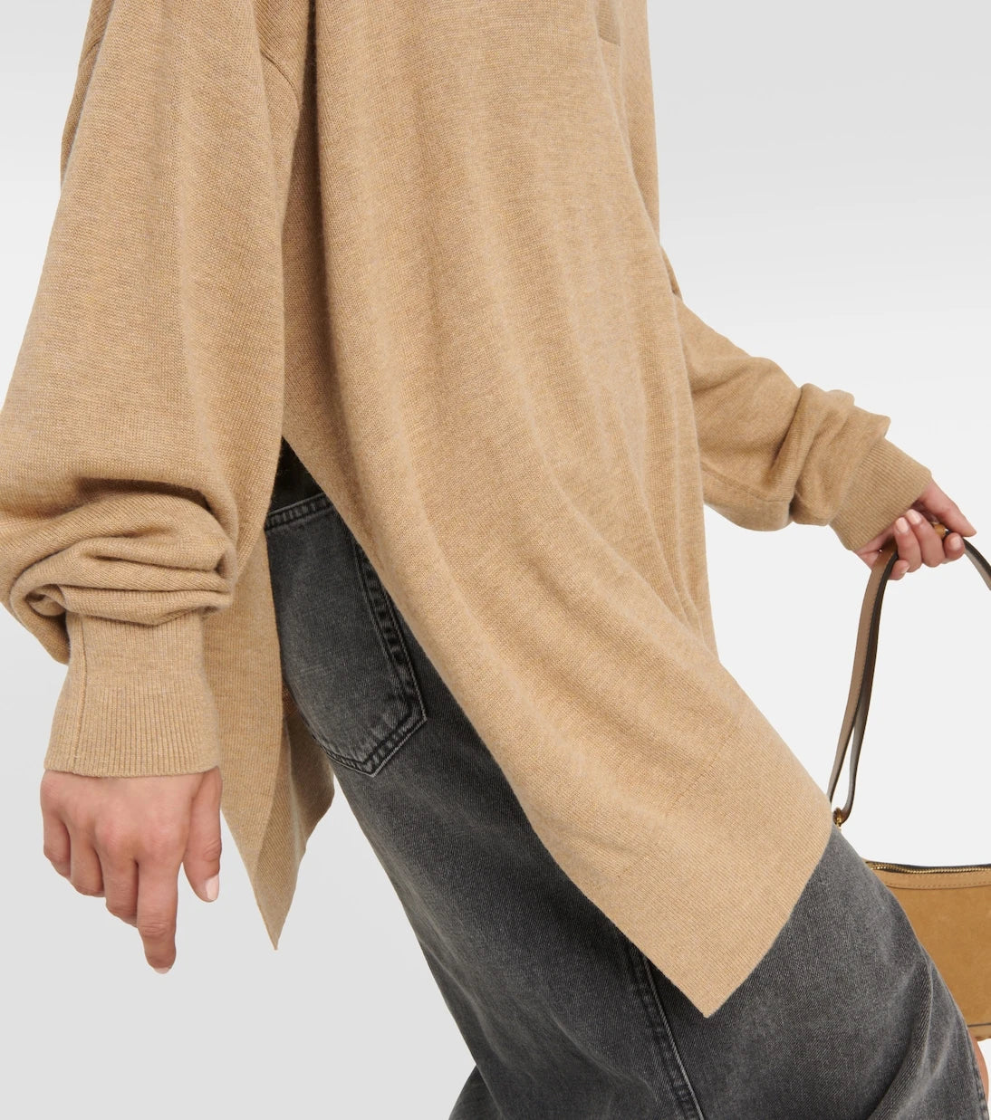 Isabel Marant - سويتر جيليان من قماش الجيرسيه المخلوط بالصوف