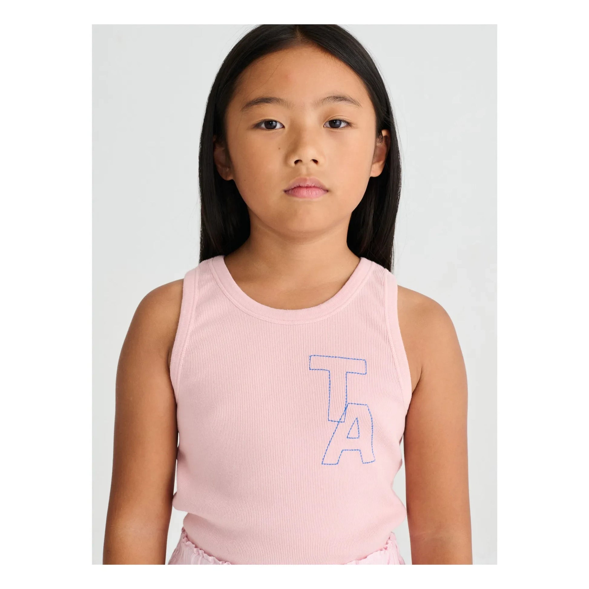True Artist - Ribbed tank top N°20 | Pale Pink