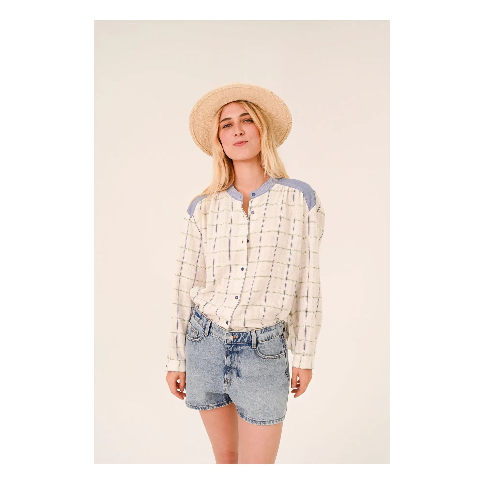 Sacrécoeur - Ella Club blouse | White