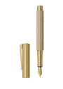 Graf von Faber-Castell Gold-Trim Hornbeam Wood Bloom Fountain Pen