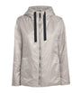 Max Mara Grey The Cube Hooded Puffer Jacket