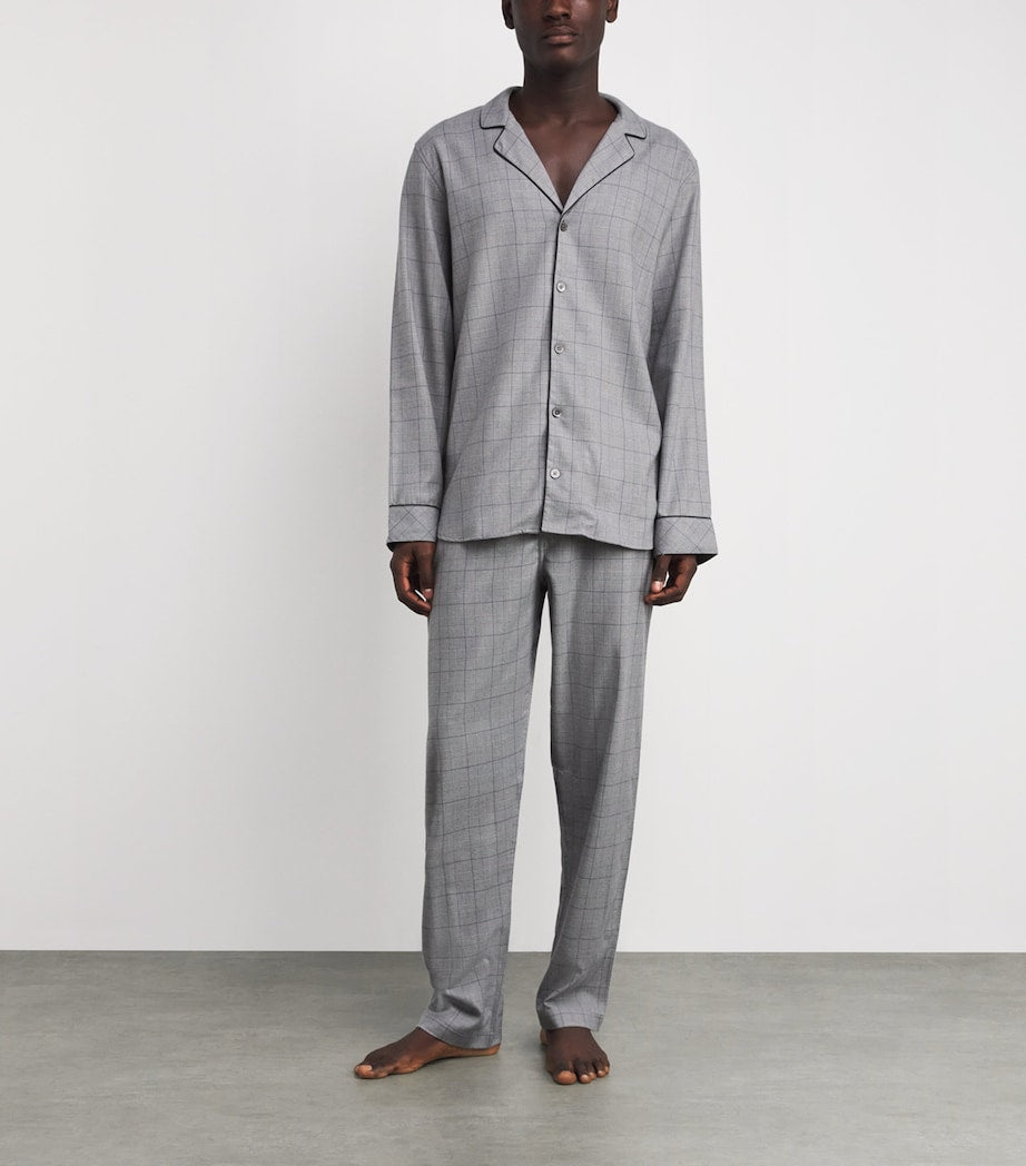 Zimmerli Cotton-Wool Flannel Pyjamas