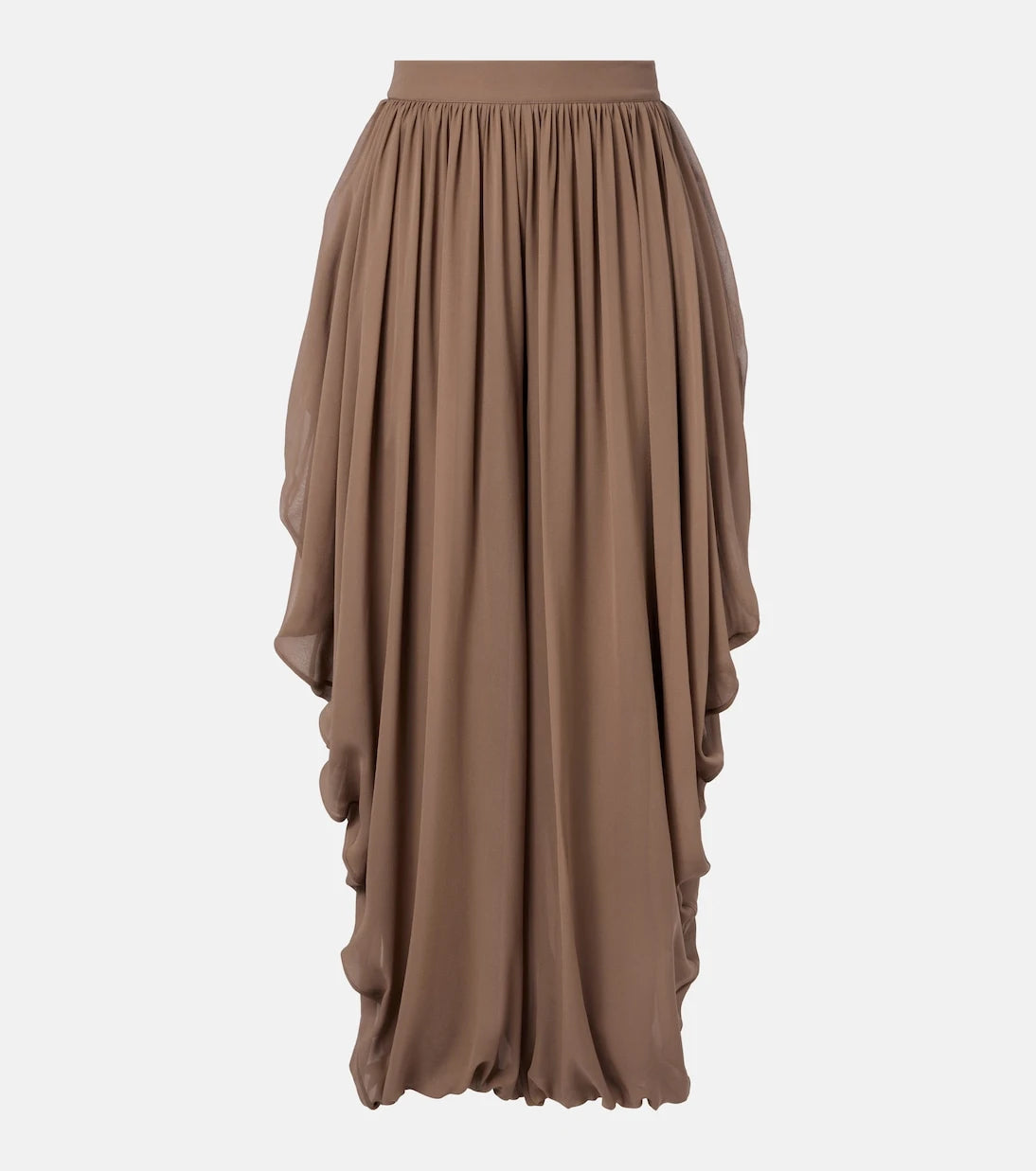 Elie Saab - Draped silk pants